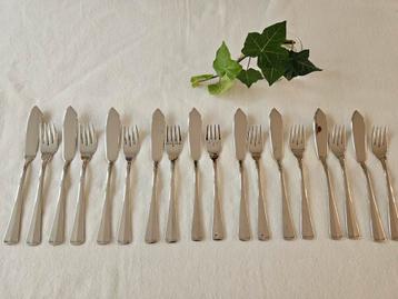 9 verzilverde viscouverts Haags Lofje beschikbaar voor biedingen