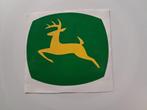 John Deere logo vinyl sticker, Auto diversen, Verzenden