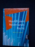C.J. Loonstra - Hoofdlijnen Nederlands Recht, C.J. Loonstra, Ophalen of Verzenden, Zo goed als nieuw, Nederlands