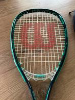 Squash racket met hoes. Wilson, Sport en Fitness, Squash, Racket, Gebruikt, Met hoes, Ophalen