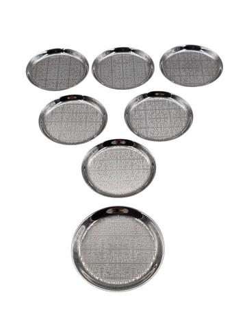 WMF, 7 geometrische onderzetters,  waarvan 1 grote voor fles beschikbaar voor biedingen