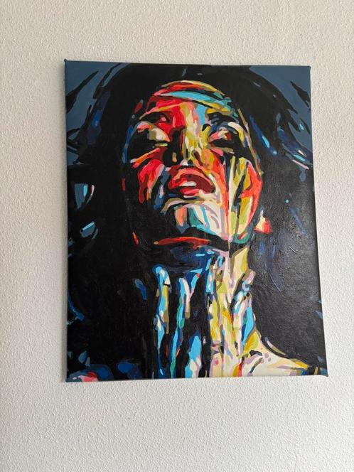 Modern Schilderij 🎨 handgeschilderd‼️AFGEPRIJSD‼️, Antiek en Kunst, Kunst | Schilderijen | Abstract, Ophalen of Verzenden