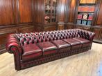 Originele Delta Chesterfield 5-zits - Handgemaakt!, Huis en Inrichting, Ophalen, 250 tot 300 cm, Gebruikt, Engelse