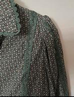 Nukus  Blouse met Groene Details - Maat XL, Ophalen of Verzenden, Zo goed als nieuw, Maat 46/48 (XL) of groter, Groen