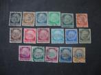 Duitse Rijk serie 512-528 Gestempeld,, Ophalen of Verzenden, Overige periodes, Gestempeld