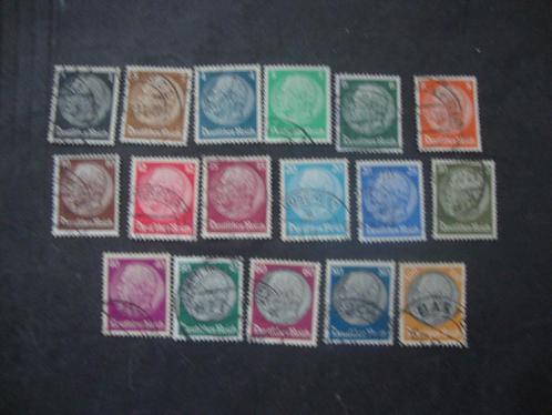 Duitse Rijk serie 512-528 Gestempeld,, Postzegels en Munten, Postzegels | Europa | Duitsland, Gestempeld, Overige periodes, Ophalen of Verzenden