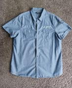 Blauw spijkerblouse, Kleding | Heren, Overhemden, Ophalen of Verzenden, Zo goed als nieuw, Blauw