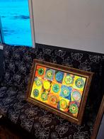 Mancave Schilderij met Bierdoppen heineken, Ophalen, Gebruikt