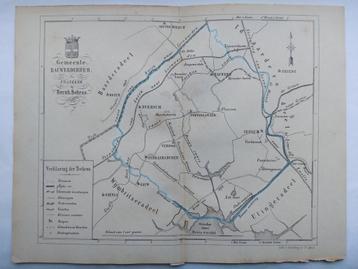 27 / Rauwerderhem Friesland  Zeldzame litho uit 1861 beschikbaar voor biedingen
