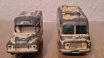 Lesney Bedford Loman Ambulance no14 en TV Service Van  no62, Ophalen of Verzenden, Gebruikt, Bus of Vrachtwagen, Lesney