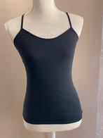 Dames meisjes hemd zwart maat 36 S 176, Ophalen of Verzenden, Zwart, Hemd