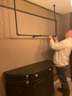 Mooi zwarte hangkapstok te koop, Wandkapstok, Ophalen of Verzenden, Zo goed als nieuw, Minder dan 100 cm