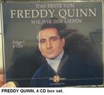 FREDDY QUINN, 4 CD box set & een enkele CD, Ophalen of Verzenden, Nieuw in verpakking, Overige soorten