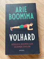 Volhard - Arie Boomsma | Sportboek, Ophalen of Verzenden, Zo goed als nieuw, Arie Boomsma; Klaas Boomsma, Fitness
