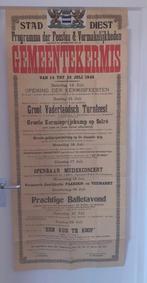 2 grote kermis affiches voor DIEST groot !, Rechthoekig Staand, Deurposter of groter, Ophalen of Verzenden, Zo goed als nieuw