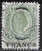 CRETE 1903-1904 Oostenrijks bureau opdruk Francs 4 K Vl. 7, Postzegels en Munten, Verzenden, Griekenland, Gestempeld