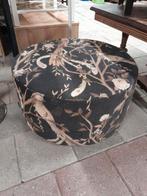 Prachtige zgan poef met 2 kussens, Ophalen, Zo goed als nieuw