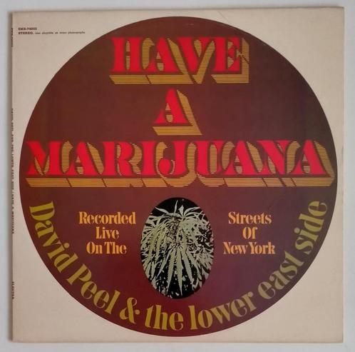 David Peel & The Lower East Side - Have A Marijuana (1982), Cd's en Dvd's, Vinyl | Rock, Ophalen of Verzenden