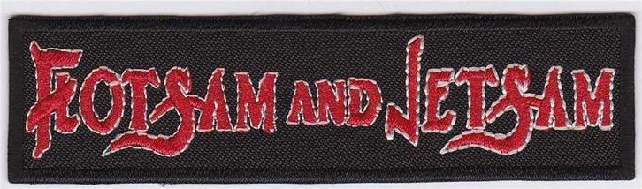 Flotsam and Jetsam stoffen opstrijk patch embleem, Verzamelen, Muziek, Artiesten en Beroemdheden, Nieuw, Kleding, Ophalen of Verzenden