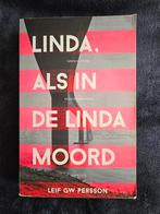 Leif G.W. Persson - Linda, als in de Linda-moord, Gelezen, Scandinavië, Leif G.W. Persson, Ophalen of Verzenden
