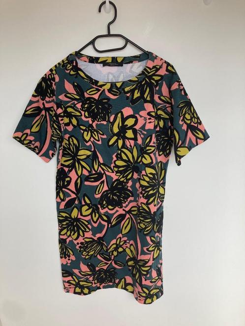 Weekend Max Mara kleurrijke jurk rechtvallend bloemen maat M, Kleding | Dames, Jurken, Zo goed als nieuw, Maat 38/40 (M), Groen