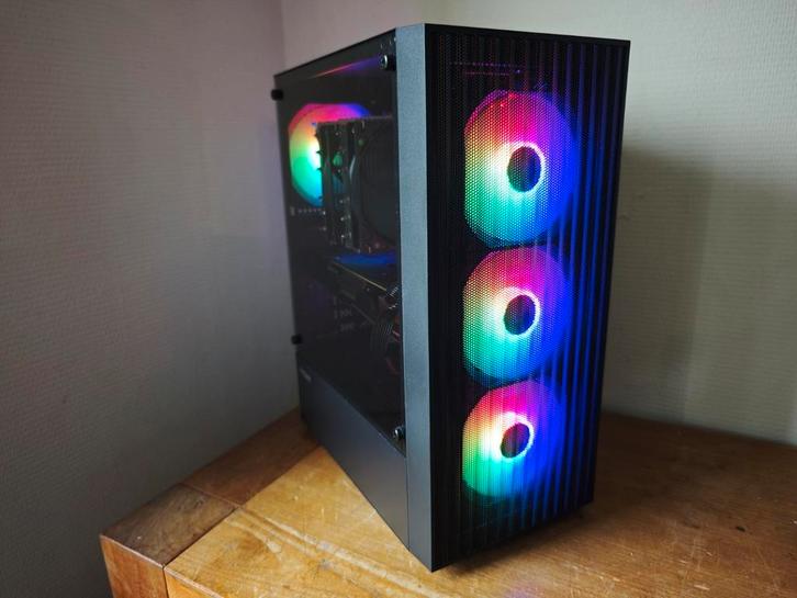 Game PC I7 7700K GTX 1080Ti 16GB DDR4 1TB NVMe 1TB HDD RGB, Computers en Software, Desktop Pc's, Zo goed als nieuw, 4 Ghz of meer