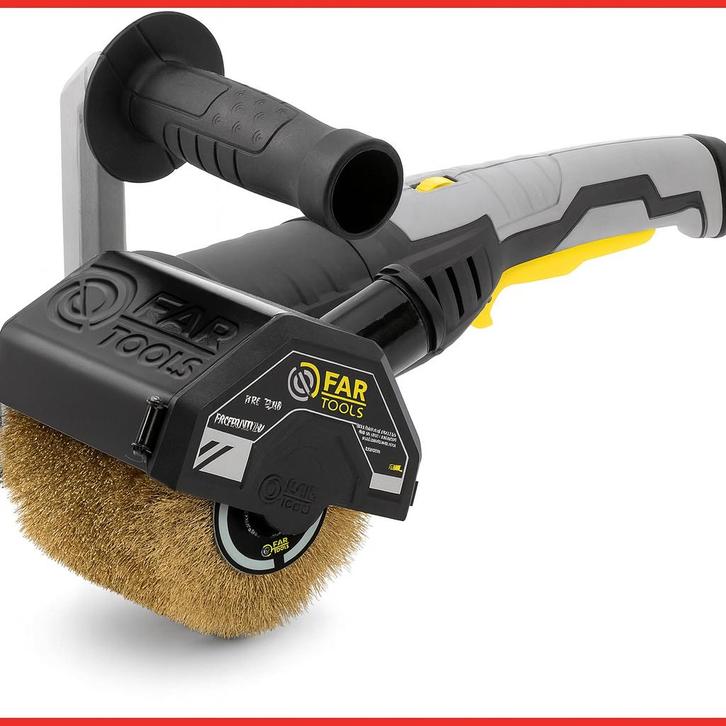 Far Tools REX 120mm Houtborstel, borstelmachine, Doe-het-zelf en Verbouw, Gereedschap | Schuurmachines, Gebruikt, Overige typen