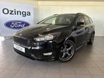 Ford FOCUS Wagon 125PK ST-Line 18-inch-navi-climatecontrole-, Auto's, Ford, 65 €/maand, Gebruikt, Euro 6, Zwart