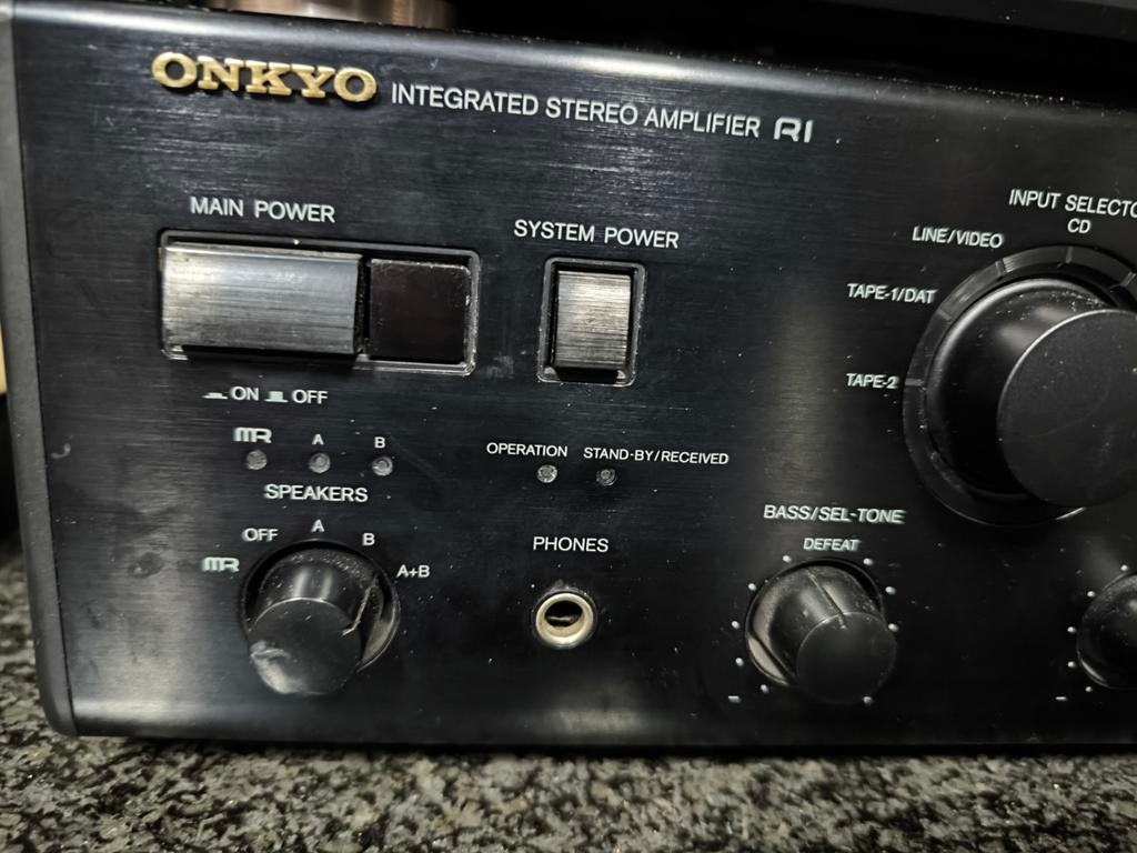 Onkyo versterker r1, Ophalen, 120 watt of meer, Onkyo