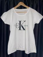 Calvin klein tshirt, Wit, Nieuw, Ophalen of Verzenden, Korte mouw