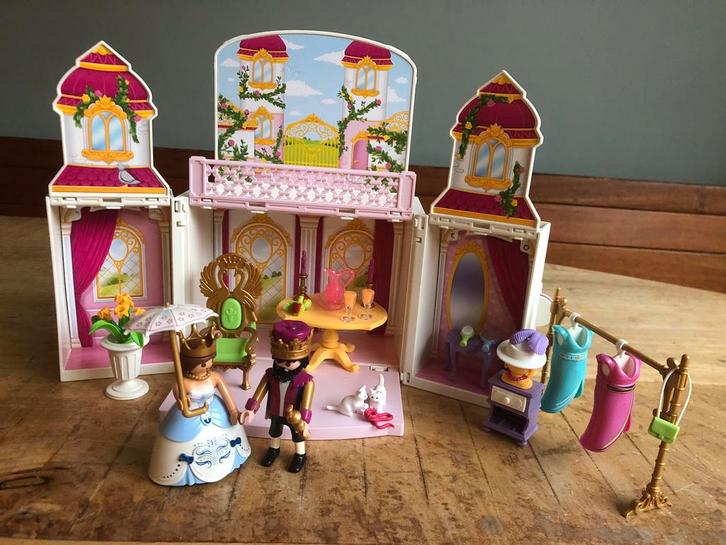 Koningsslot - 4898 - PlaymoBeau, Kinderen en Baby's, Speelgoed | Playmobil, Zo goed als nieuw, Complete set, Ophalen of Verzenden