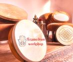 Prive Framedrum workshop - 4 uur les, Ophalen, Zo goed als nieuw, Trommel