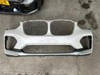 voorbumper x4 g02 pdc 2020-2023 wit, Gebruikt, Duitsland, Voor, Bmw
