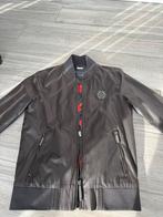 Philipp Plein bomberjack zwart, Ophalen of Verzenden, Zo goed als nieuw, Maat 46 (S) of kleiner, Zwart