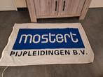 Scheepvaart vlag mostert, Ophalen of Verzenden, Zo goed als nieuw, Reclamebord