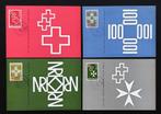 Set 4 Eerste Dagkaarten NL 1967 – 100 jaar Roode Kruis, Ophalen of Verzenden, Briefkaart