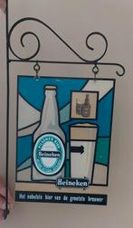 antiek Heineken uithangbord tweezijdig, Verzamelen, Biermerken, Ophalen of Verzenden, Gebruikt, Heineken