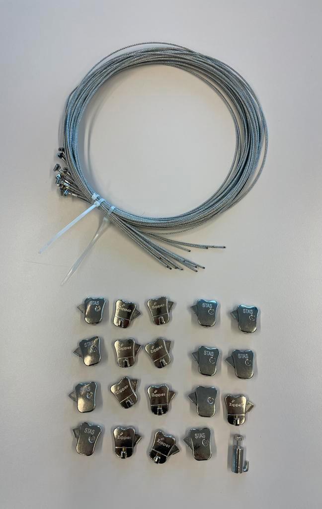 STAS ZIPPER  en staalkabel Ophang systeem voor schilderijen, Huis en Inrichting, Woonaccessoires | Schilderijen, Tekeningen en Foto's