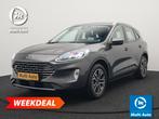 Ford Kuga 2.5 Titanium Plug in Hybride 225pk Dealer O.H PHEV, Stof, Gebruikt, Zwart, 4 cilinders
