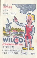 molen - Wilco conserven Rembrandtlaan Assen - klompen, Verzamelen, Ophalen of Verzenden