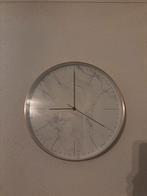 Stijlvolle Klok - Rose Goud & Marble Design, Ophalen, Nieuw, Analoog, Wandklok