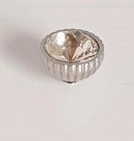 Zilverkleurige Melano twisted ridged crystal silver shade, Verzenden