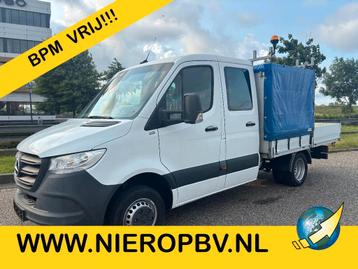 Mercedes-Benz Sprinter 514CDI Dubbelcabine Openlaadbak Airco beschikbaar voor biedingen