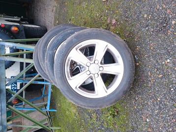 Aluminium velgen + banden Seat  beschikbaar voor biedingen