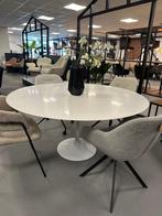Tulp tafel - tulip tafel 150cm - witte ronde tafel 150cm, Ophalen, Nieuw, Wit, Eén