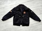 leren kinder / jongens jas maat 122, Kinderen en Baby's, Kinderkleding | Maat 122, Ophalen, Zo goed als nieuw, Jongen, Jas