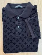 Mooie zwarte print polo shirt mt small/medium BCBC, Ophalen of Verzenden, Zo goed als nieuw, Maat 48/50 (M), Zwart