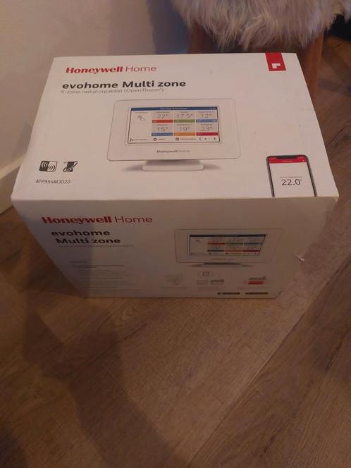 Honeywell Home evohome Multizone 4-zone radiatorpakket (OT), Doe-het-zelf en Verbouw, Thermostaten, Nieuw, Ophalen