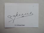 Handtekening. Dick.Schneider. Feyenoord, Verzamelen, Ophalen of Verzenden, Zo goed als nieuw, Feyenoord, Overige typen