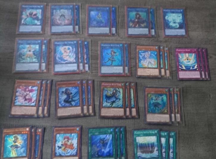Yugioh Marincess deck, Hobby en Vrije tijd, Verzamelkaartspellen | Yu-gi-Oh!, Zo goed als nieuw, Speeldeck, Foil, Verzenden